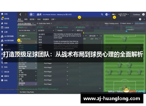 打造顶级足球团队：从战术布局到球员心理的全面解析